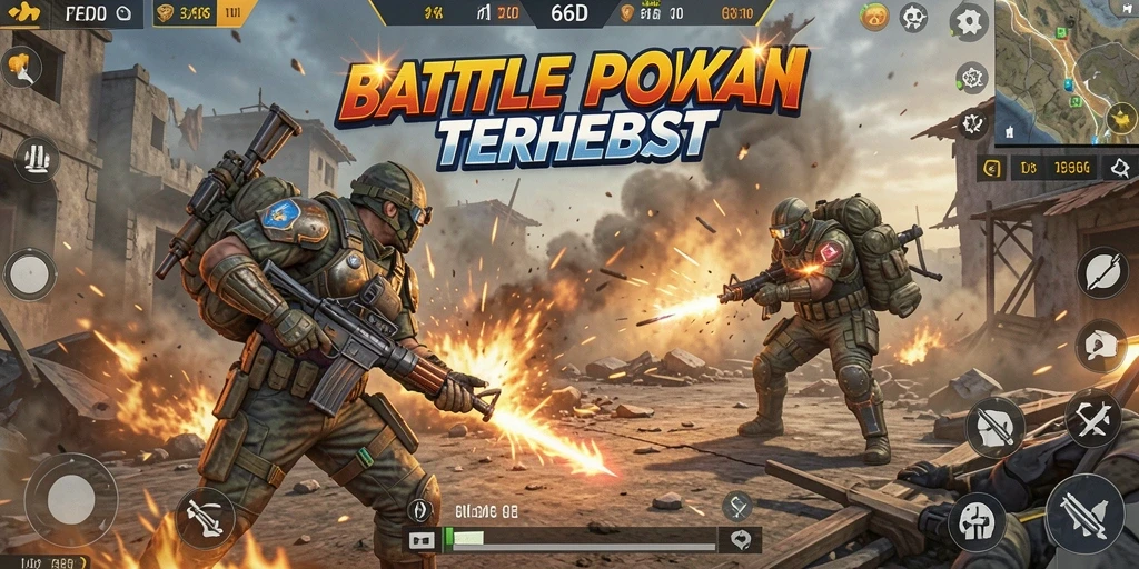 Tampilan menarik dari gameplay 66D yang menegangkan.