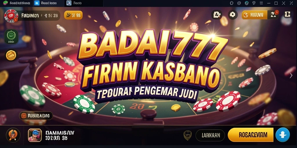 Tampilan menarik dari gameplay BADAI777 yang penuh aksi Kasino.