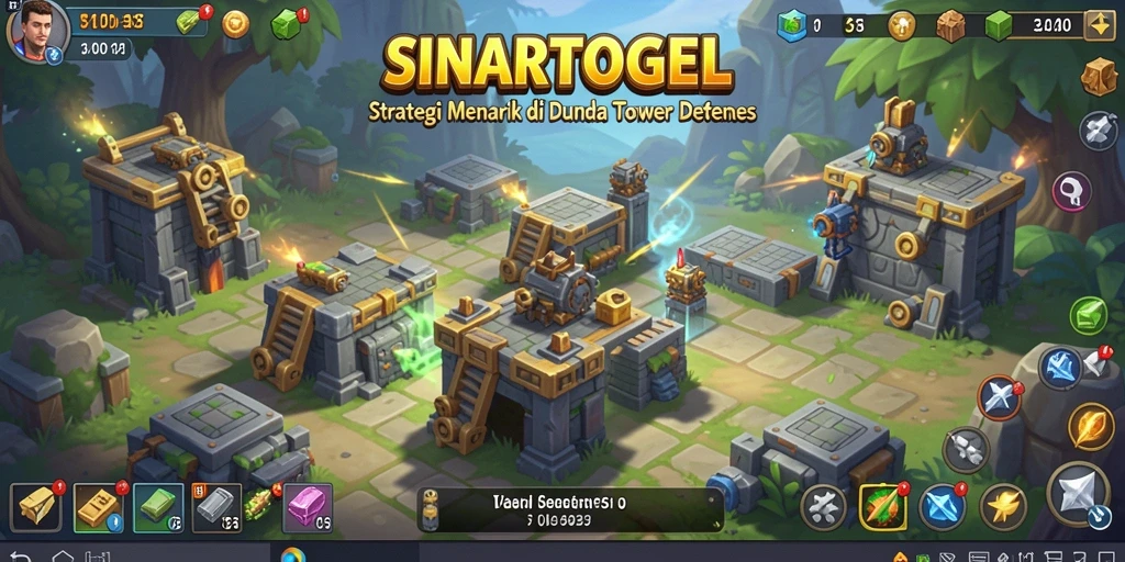 Gameplay SINARTOGEL yang mengasyikkan dengan menara dan musuh yang bervariasi.