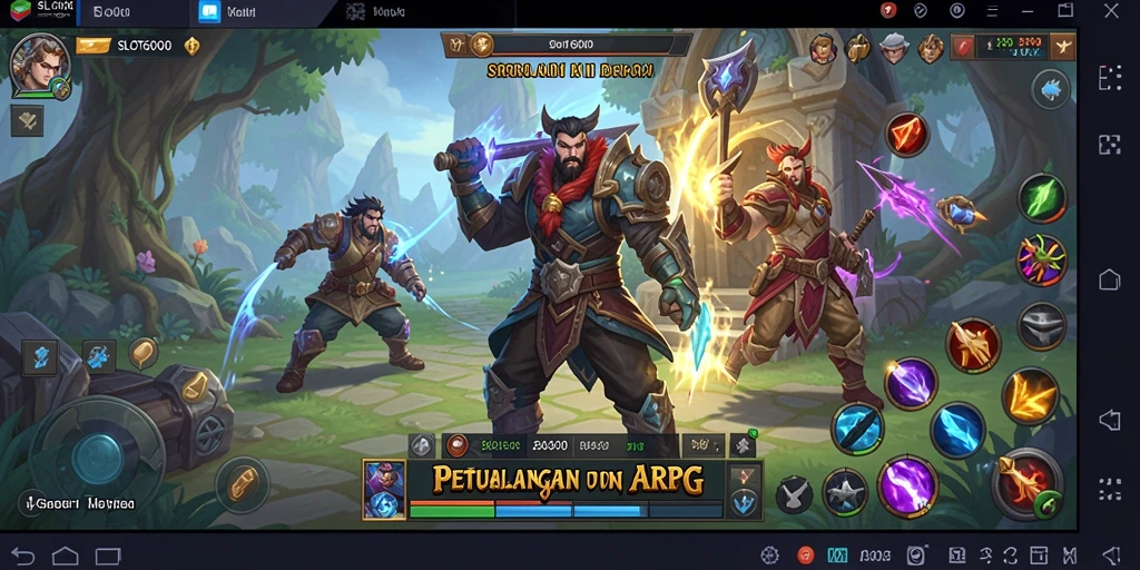 Gameplay seru SLOT6000 dengan aksi mendebarkan.