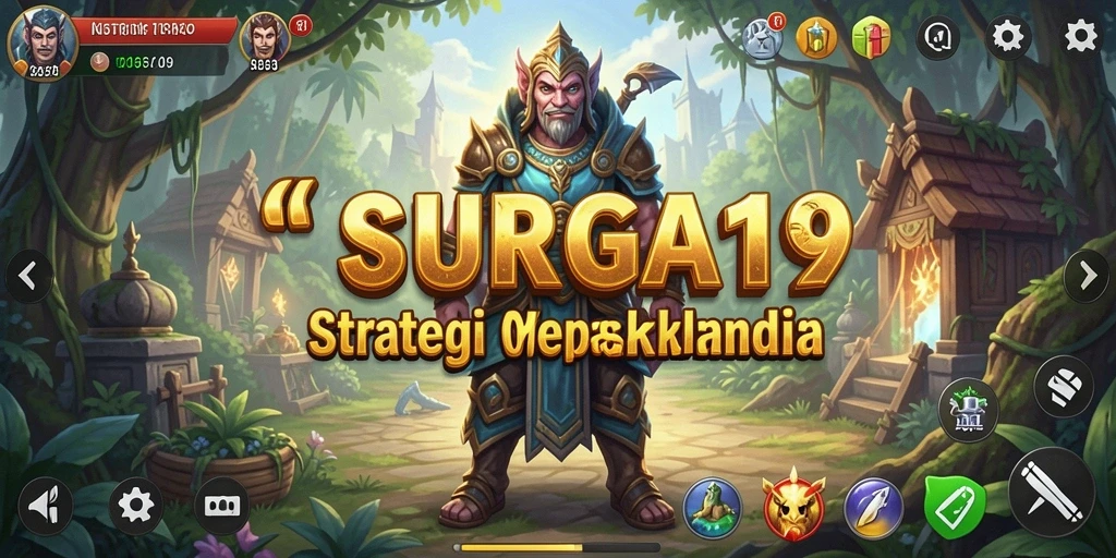 Tampilan gameplay menyenangkan dengan strategi yang mendebarkan.