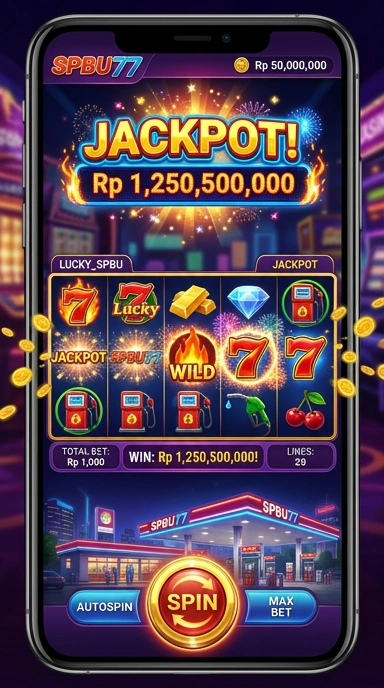 Tampilan utama aplikasi spbu77 dengan berbagai pilihan APK.